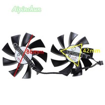 GTX760 2개 86mm PLA09215B12H 12V 0.55A 4 핀 쿨러 EVGA GeForce GTX 760 770 780 그래픽 비디오 카드 냉, 한개옵션0