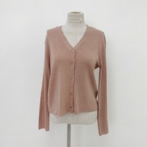 포디룩 (8color) 진달래 브이넥 베이직 가디건