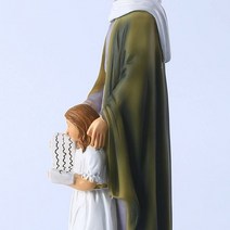 미니성모상 성모마리아상 파티마성모상 천주교 종교적인 입상 거룩한 가족 동상 축복받은 성모 성 앤 메리 동상 루르드의 우리 레이디
