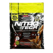 머슬테크 니트로테크 웨이 펩타이드 아이솔레이트 머슬빌더 밀크 초콜릿 10lbs 4.54kg