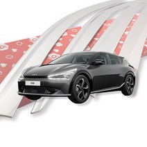 기아 EV6 오토크로바 윈도우 크롬 썬바이저 6P