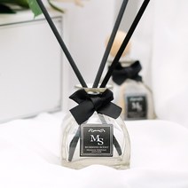 플라워 디퓨저 50ml 화장실 실내 드라이플라워 패키지, 디퓨저 50ml 우드형, 01.화이트머스크, 1개