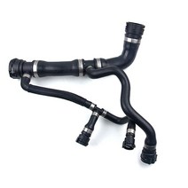 연료 파이프 17127508038 BMW E65 E66 760I 760LI 2002-2008 상부 라디에이터 호스 냉각수, 기본