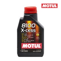 [MOTUL] 모튤 8100 엑스세스 5W40 1L ACEA A3 B4API SN CF, 1개, 1000ml