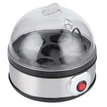 전기 계란 보일러 스티머 7 용량 아침 밥솥 밀렵꾼 옥수수 우유 가열 찐주방 요리 기계 220V, 01 Black_01 EU