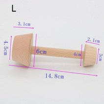 에그 타르트 탬퍼 몰드 휴대용 페이스트리 DIY 베이킹 용품, 01엘, 01엘