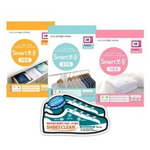 스마트뽀송 제습제 4종 옷장용 이불용 서랍용 신발용 실리카겔제습제
