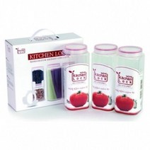 키친락 KITCHEN LOCK 보관용기 3P SET- K3000 feb1706Ea, 본상품선택