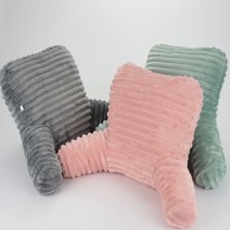 허리 받침 등쿠션 소파 쿠션 6가지 color 커버 분리형, 그레이