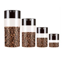 푸쉬락 원두커피 보관용기 진공 밀폐용기 3종, 1개, 푸퓌락 중 (0.6L/180g)