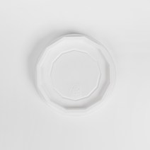 350호 빙수 분식 배달 포장 화이트 종이 용기 컵 뚜껑 1박스 1000개, 350 백색 뚜껑 1박스 1000개