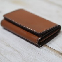 로스킨 미니지갑 반제품 DIY 수업용키트(소가죽) 가죽공예 DIY 패키지, 악어 핑크, 1개