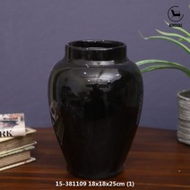 가드닝 정원소품 엔틱 정원용 미니 소형 테이블 세팅, 블랙