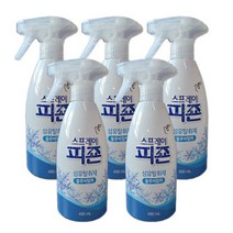 섬유탈취제 블루 490ml X5개 정전기방지 스프레이, 섬유탈취제 블루 490ml X5개 정