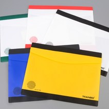 찍찍이파일 31.5X23.7CM A4클리어파일 바인더 북 홀더 정리 케이스 서류 철 파일 포켓화일 서류정리