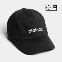 빅사이즈 볼캡 XL PLATEAU VTG CAP BLACK