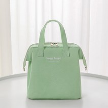 나르디아 보온 도시락 가방 수능 시험 직장인 유아, 민트