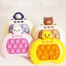 푸쉬팝 버블 게임기 반응속도 지능게임 팝잇게임 멀티플레이 스코어모드 보드게임기, 공룡