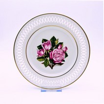 Antique 빙앤그뢴달 Angel Face 로즈 투각 리미티드 에디션 장식접시 북유럽 수입 인테리어소품 벽장식