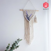 하지트 마크라메 월행잉 드림캐쳐 벽장식소품, 1.청순꽈배기 스몰