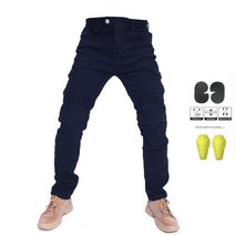 남성용 모토 장비 판탈롱 모토크로스 벨트 보호 운전 면허증 테스트, 20 C basic black_04 XL