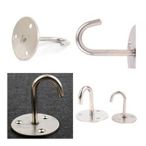 고정형 스틸 후크 고리 J형 소 후크옷걸이 ㄷ자행거