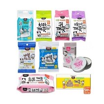 에티펫 강아지 고양이 위생용품 티슈 치약 칫솔 샴푸 미스트 멀티밤 면봉 묶음판매 모음, 에티펫 부드럽게밀착 세정칫솔 (누구나) x 4개