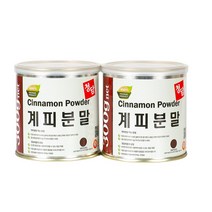청담 계피분말 100% 300g, 2통