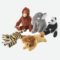 이케아 동물인형 동물인형 5종 19cm 애착 모형 어린이집 유치원 놀이 교구