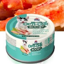 부스트캣 고양이간식 닭안심과맛살 160g 5개 개냥이 펫 용 통조림 푸드 음식 고냥이, 1, 본상품선택