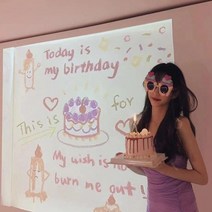 생일프로젝터 미니빔 KK-11766 축하 미니 빔 생일 파티 미니프로젝터 프로젝터, 상세페이지 참조