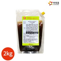 아워홈 행복한맛남 어묵탕용 육수 2kg x 1봉, 1개, 상세설명 참조