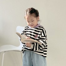 블랙빈 크레용맨투맨 아동복