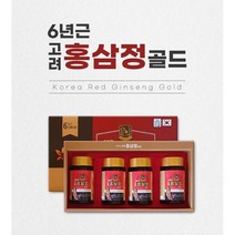 고려인삼유통 6년근 고려홍삼정 골드 + 쇼핑백 세트, 1박스, 960g, 7개