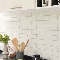 현대 발포 타일시트지 주방시트지 욕실 싱크대 현관 물에 강한 방수시트지, 4. 브릭그레이