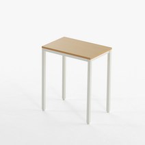 209애비뉴 제로데스크 슬림 600x400 테이블 책상, 블랙프레임+블랙상판