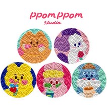 3D 뽐뽐스튜디오 귀염뽀짝 거울세트 5종, 슈슈