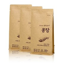 강원6차산업 정선 동트는농가 국내산100 담백 고소한 콩탕 200g/2인분 x3봉, 200g