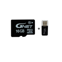 지넷 블랙박스 정품 SD메모리카드 16G 32G 64G 카드리더기 포함, 지넷 메모리카드16G+카드리더기