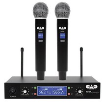 CAD Audio WX1000BP UHF 무선 바디 팩 마이크 시스템, WX200