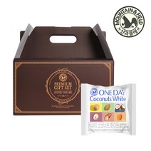 산과들에 [산과들에] 하루견과류 원데이코코너츠화이트 60입 세트, 1