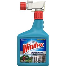 Windex Outdoor Glass & Patio Cleaner 윈덱스 아웃도어 글래스 파티오 클리너 32oz(946ml), 1개