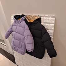 [오후] 22년 겨울 첫 대박 세일!! ** 빠른 배송 ** 복원력좋은 가벼운 폼나는 초등 아동 주니어들에 짱!! 에어폼 덕파이어 리버시블숏 패딩 OHJD22T02