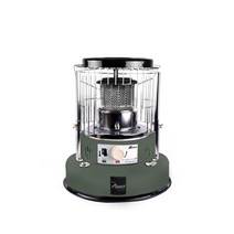 심지식 석유난로 7리터 460스마트 그린 32㎡기름난로, 단품