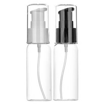 [허브스프레이샵] 플라스틱 고급에센스용기 모음20ml~100ml 화장품공병, 80ml투명용기, 검정캡