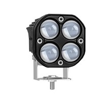 3인치 LED 40W 작업등 투광기 12V 듀얼 컬러 자동차 운전 조명 오토바이 트럭 트랙터 오프로드 SUV atv용, 한개옵션1, 01 DC055 1pc