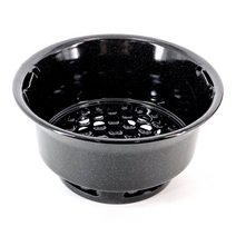 재받이 법랑 숯통 19cm, 1개