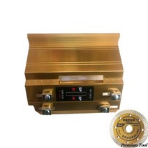타일 모따기 컷팅기 절단기 도 각도 커팅 장치 머신 커터 시트 도구 비스듬한 액세서리, gold 2 개 set