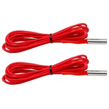 차량용 무시동 이동식 캠핑 히터 온풍기 3D 프린터 카트리지 히터 12V/24V 40W 6x20mm 1m PT100 HOTEND Volcano MK8 MK9 압출기 부품 12V, 09 2PCS 6x20 12V40W