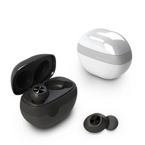 앱코 BEATONIC 블루투스 이어폰, E07, 화이트